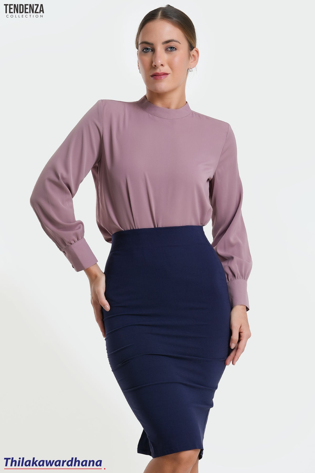 Tendenza High Waist Pencil Skirt
