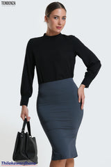 Tendenza High Waist Pencil Skirt