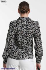 Tendenza Lapel Collar Cover Buttoned Shirt
