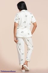 Printed 2pcs Pijama Kit