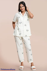 Printed 2pcs Pijama Kit