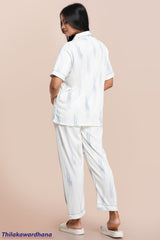 Printed 3pcs Pijama Kit - Free Size