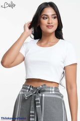 Bella Crew Neck Rib Top