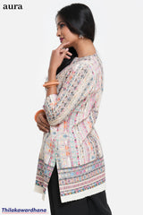 Aura Embroidered Kurtha Top