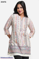 Aura Embroidered Kurtha Top
