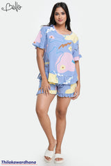 Printed 2pcs Night Wear Set