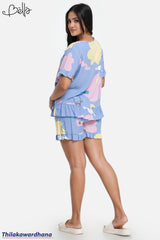 Printed 2pcs Night Wear Set
