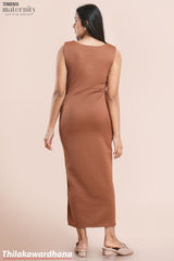 Tendenza Sleeveless T Shirt Maternity Dress