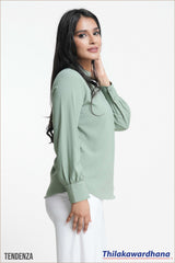 Tendenza Bishop Sleeve WW Top