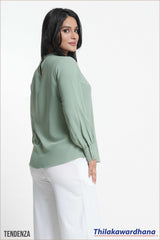 Tendenza Bishop Sleeve WW Top