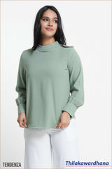 Tendenza Bishop Sleeve WW Top