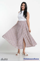 Akasi Printed Maxi Skirt