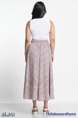 Akasi Printed Maxi Skirt