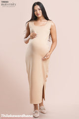 Tendenza Sleeveless T Shirt Maternity Dress