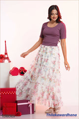 Tendenza Scoop Neckline Rib Top