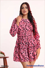 Tendenza Elara Blue Bloom Dress