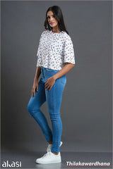 Mid Washed Skinny Jean