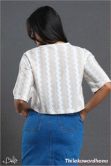 Minimal Wave Drop Shoulder Tee