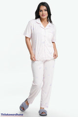 Printed 2pcs Night Dress Set