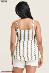 Tendenza Desert Stripe Cami Top