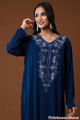 Sapphire Charm Maxi Dress