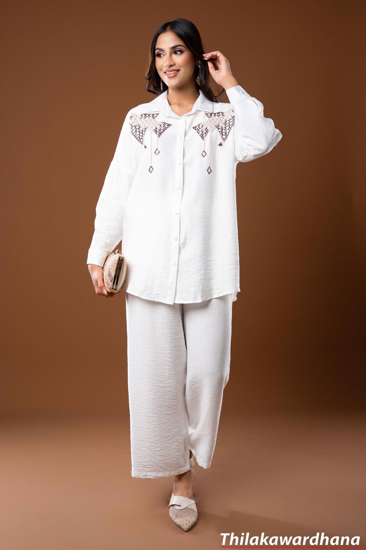 Modern Ivory Co-ord Set