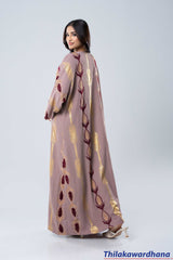 Empress Pattern Kaftan Maxi Dress