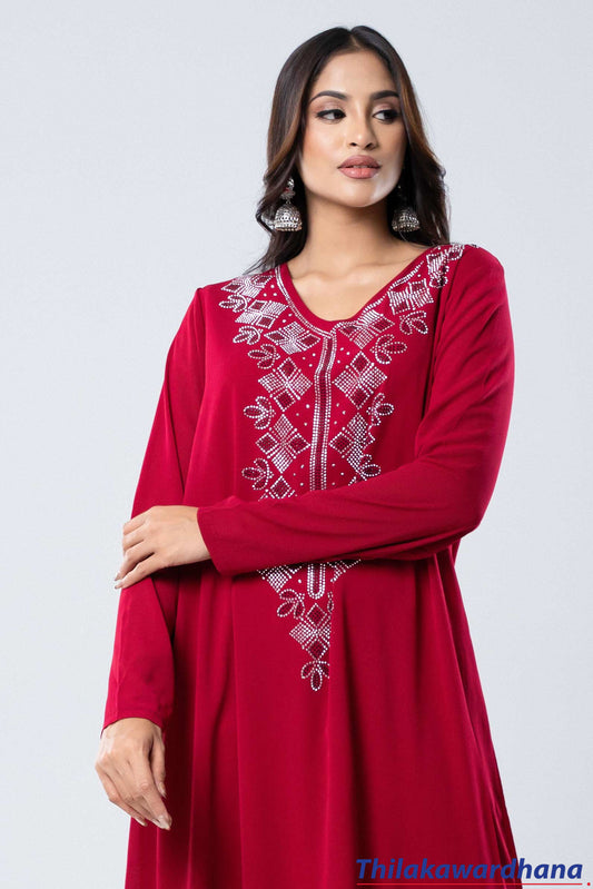 Boho Oasis Maxi Kaftan Dress