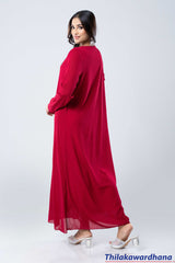 Boho Oasis Maxi Kaftan Dress