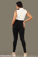High Waist Legging Jean - Free Size