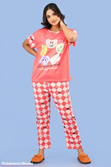 Printed 2pcs Pijama Kit