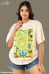 Bella Oversized Printed T Shirt