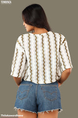 Minimal Wave Drop Shoulder Tee