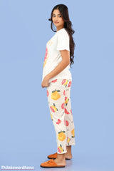 Printed 3pcs Pijama Kit