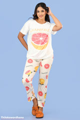 Printed 3pcs Pijama Kit