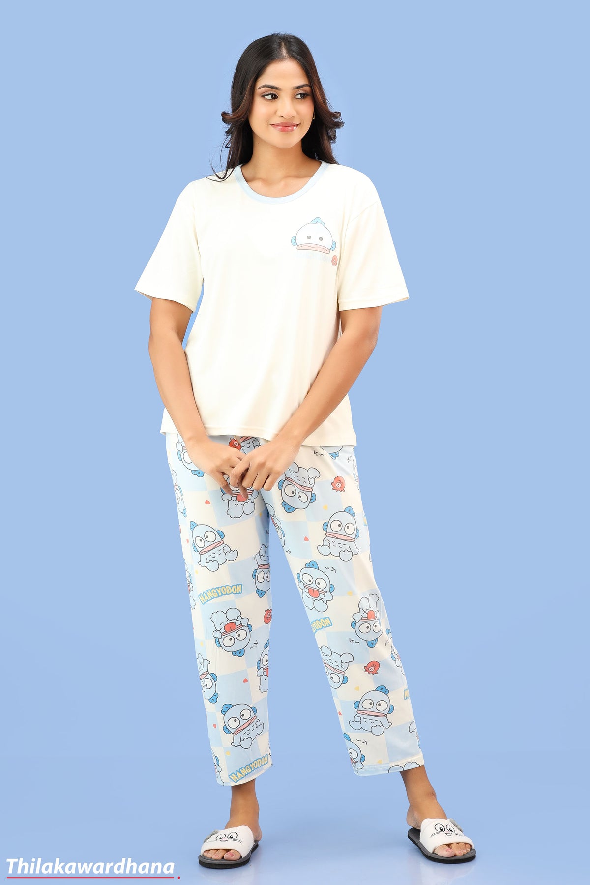 Printed 2pcs Pijama Kit