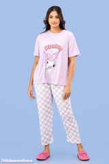 Printed 2pcs Pijama Kit