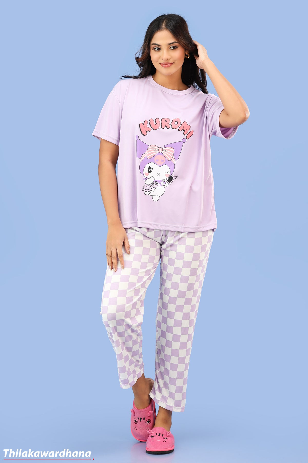Printed 2pcs Pijama Kit