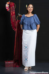 Women's Embroidered Lungi