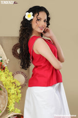 Tendenza Teen Chelsa Collar Top