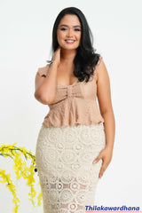 Lotus Ruffle Top - Free Size