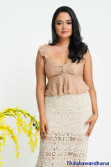 Lotus Ruffle Top - Free Size