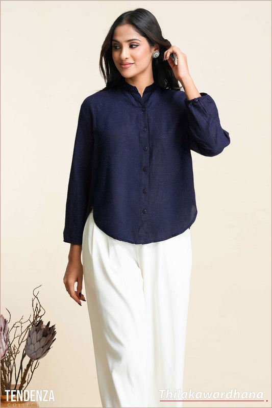 Tendenza Button Down Linen Shirt