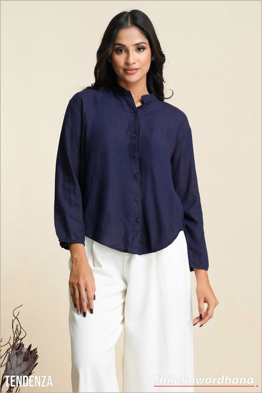 Tendenza Button Down Linen Shirt