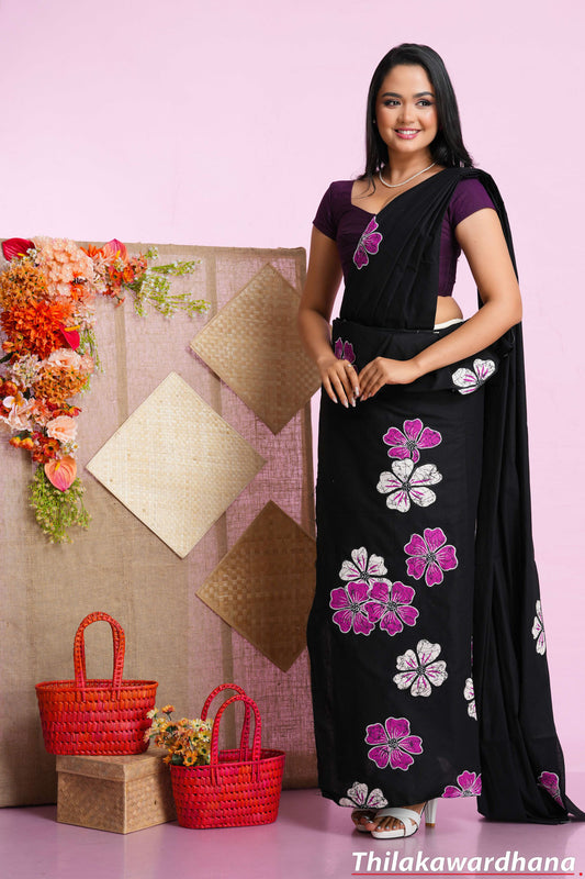 Ladies Patchwork Saree