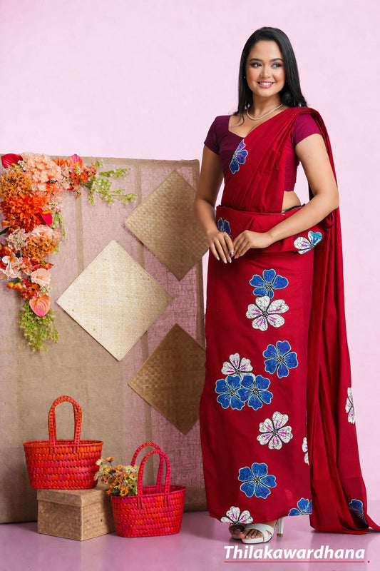 Ladies Patchwork Saree