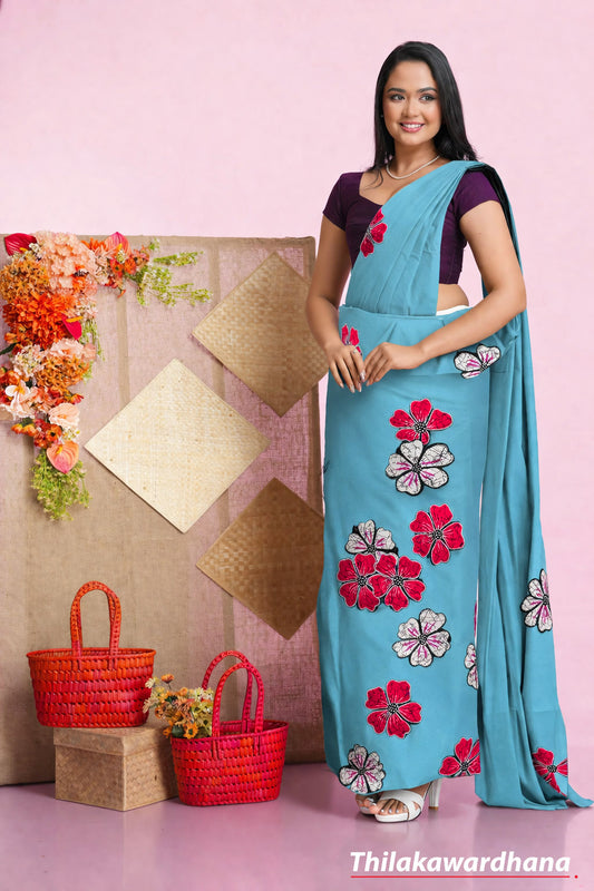 Ladies Patchwork Saree