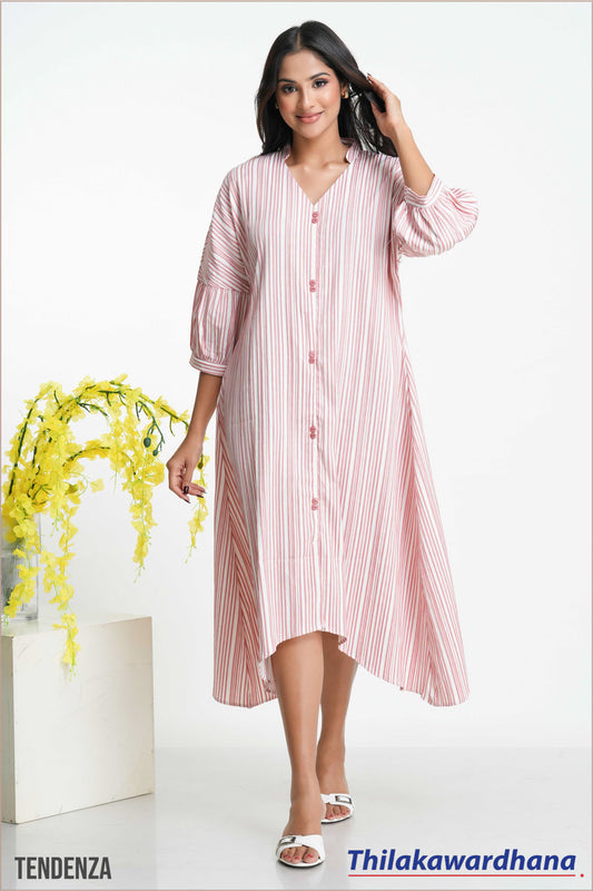 Tendenza Oversized Vintage Maxi Dress