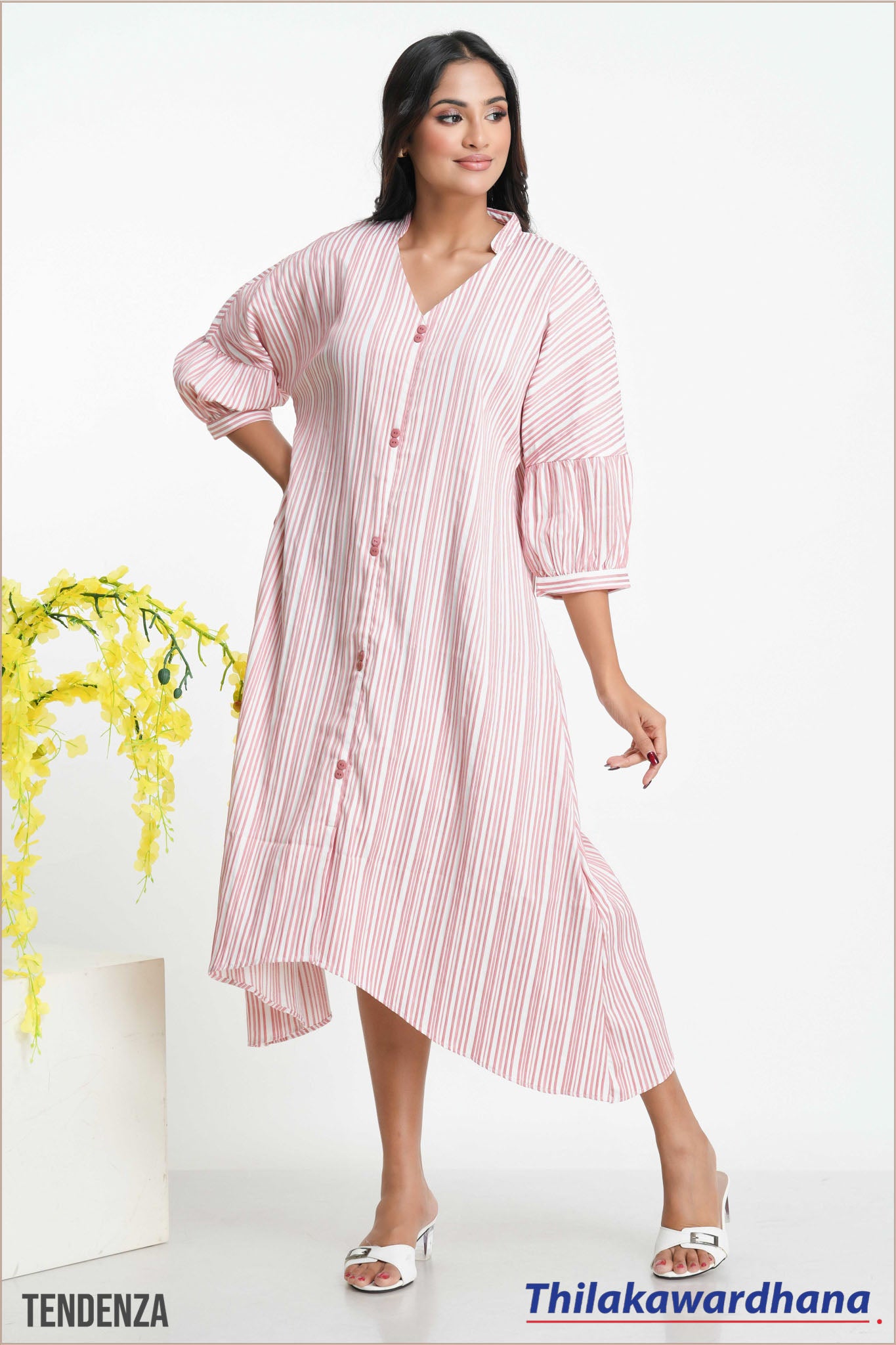 strapless open back dress Tendenza Oversized Vintage Maxi Dress – Thilakawardhana