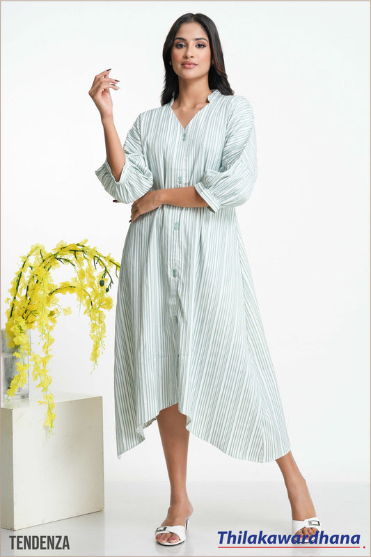 Tendenza Oversized Vintage Maxi Dress